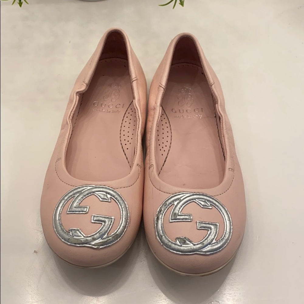 GUC Gucci little girl flats